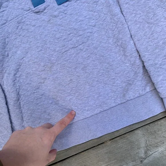 Patagonia Organic Cotton Quilt Snap T Pullover Jacket Sweater Small - Picture 12 of 14